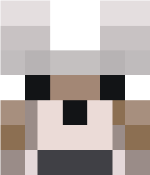 Wolf Face - Minecraft Wolf Face Png (400x400), Png Download