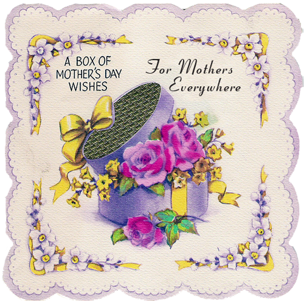 Mothers Day Clipart Mother's Day - Religious Mother's Day Card (615x609), Png Download