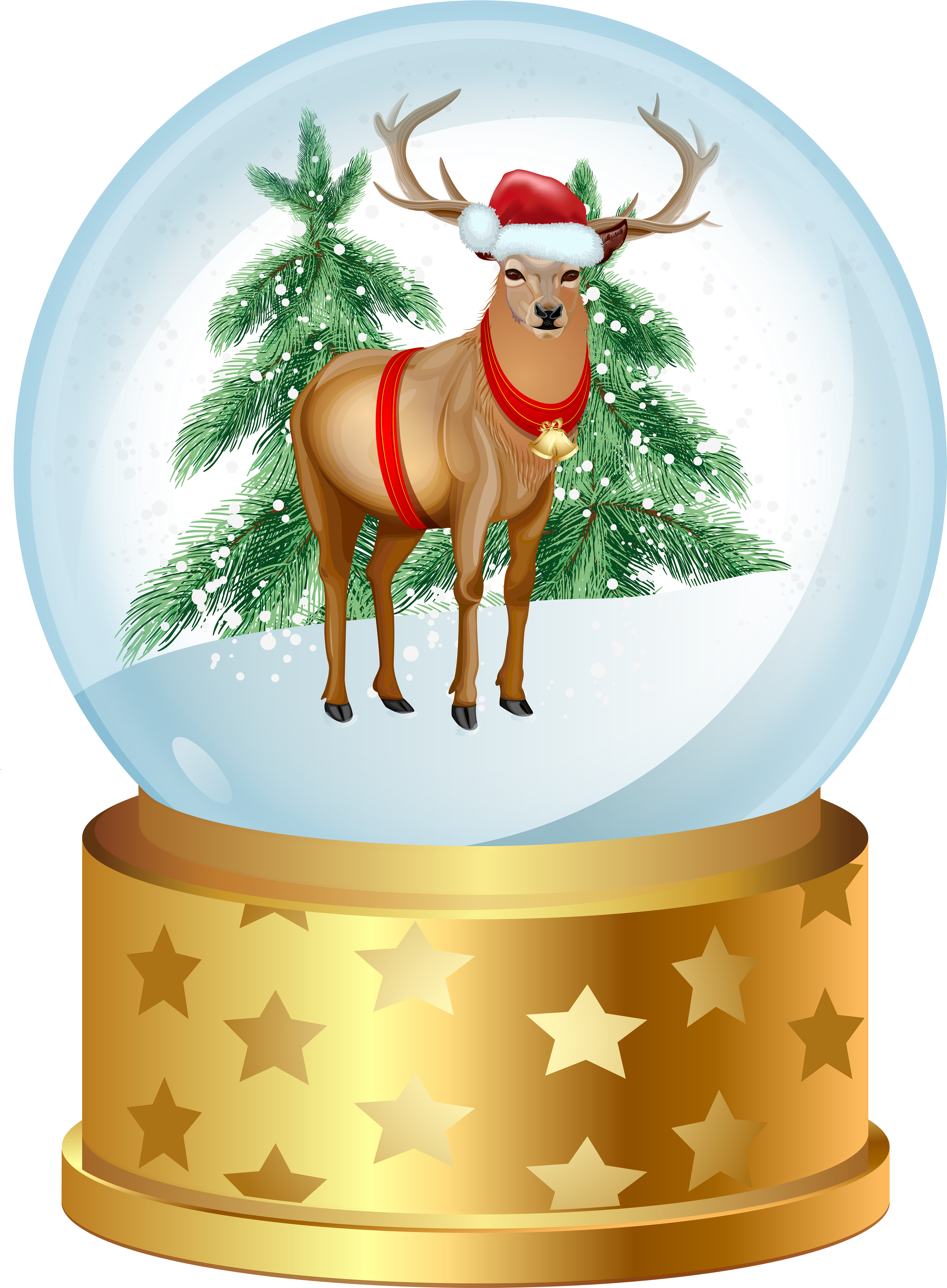 Christmas Globe Png Clip Art Image Gallery - Christmas Snow Globes Clip Art (4481x6000), Png Download