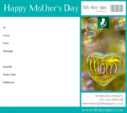 Happy Mother's Day Gift Voucher R1000 - Heart (500x447), Png Download