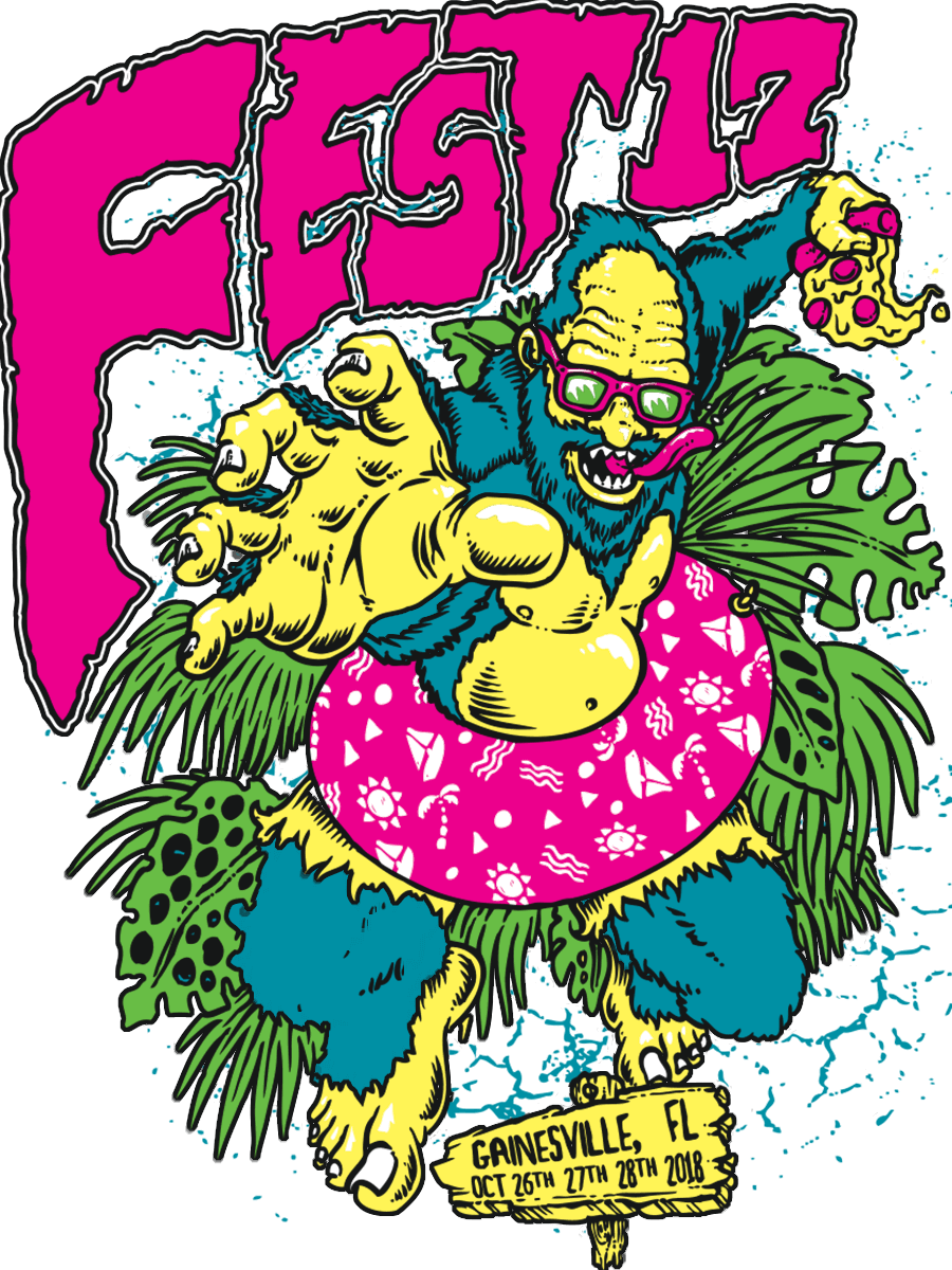 Wolf-face - Fest 17 (900x1200), Png Download