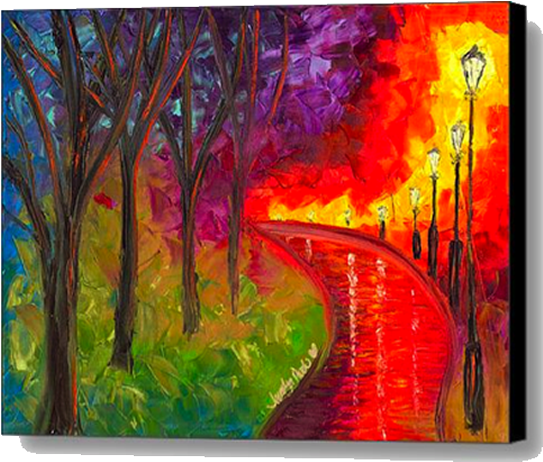Dianochedesigns To Be Continued By Jessilyn Park Painting (600x530), Png Download
