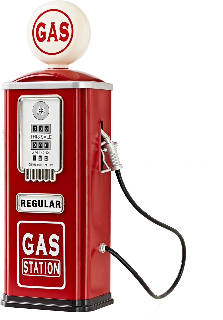 Fuel For Life - Old Timey Gas Pump (1200x1293), Png Download