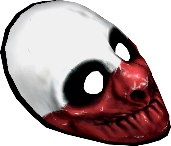 Payday 2 Wolf Mask Transparent (550x472), Png Download
