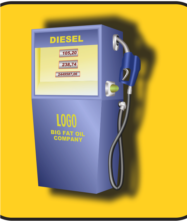 Gas Pump - Gas Pump Clip Art (618x800), Png Download