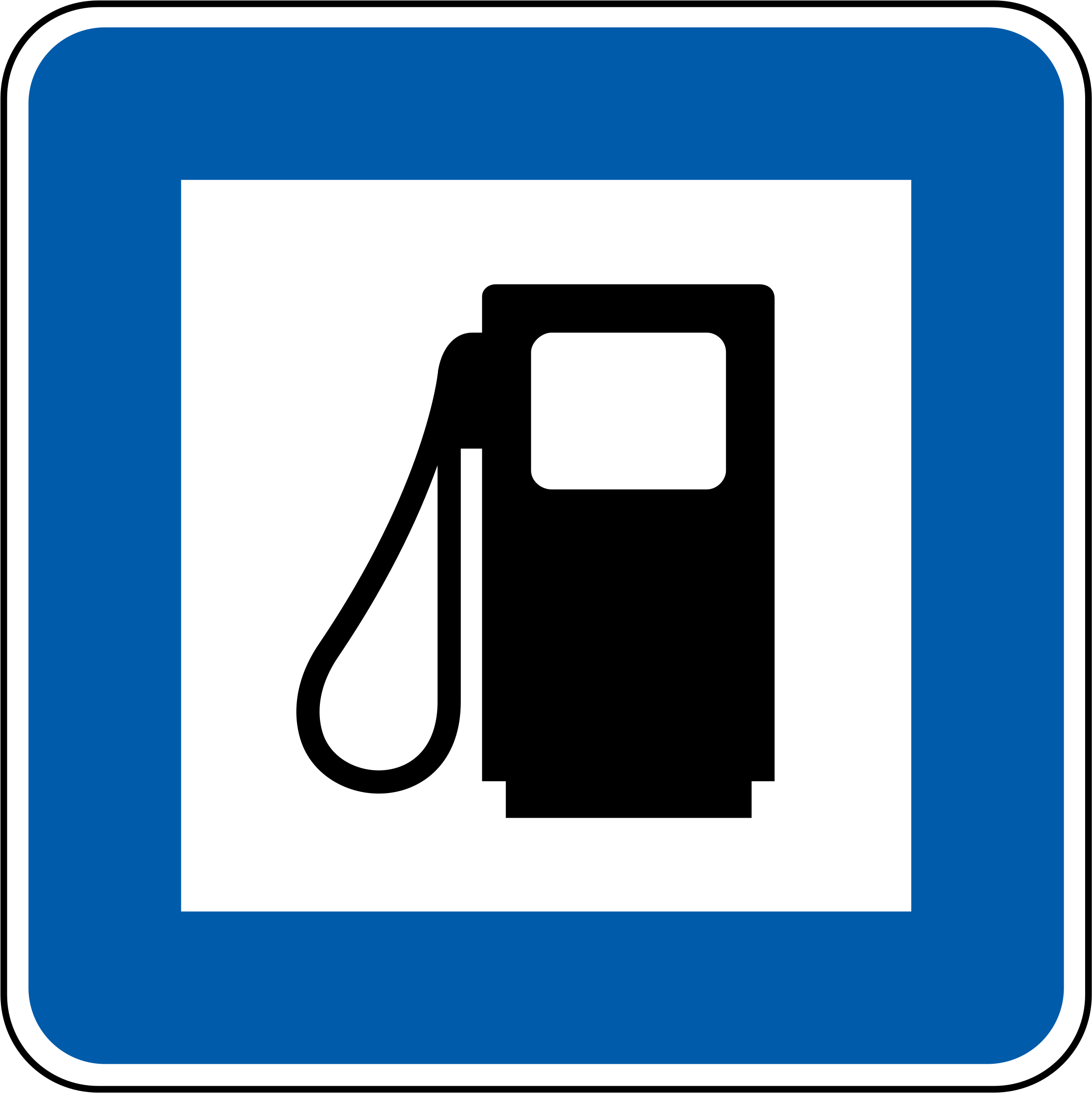 Petrol Pump Png Image - Petrol Pump Sign Board (2400x2400), Png Download