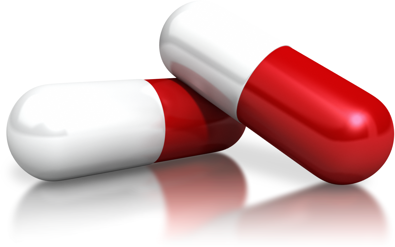 Drugs Clipart Spilled Pill - Medical Tablets Png (1600x900), Png Download