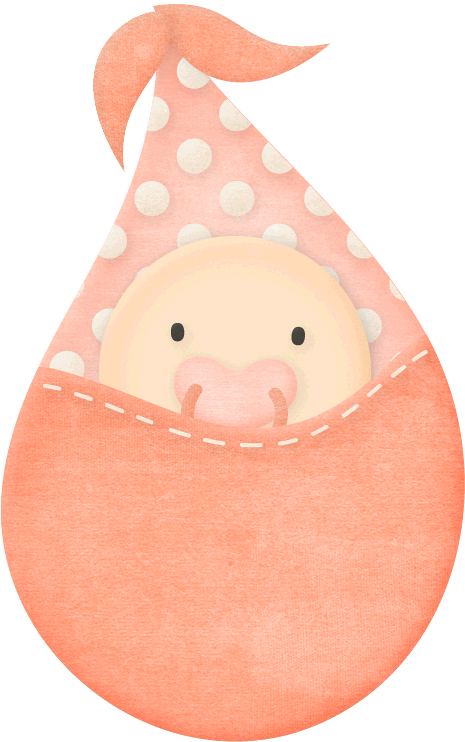 Bundle Girl - Baby Shower (635x861), Png Download