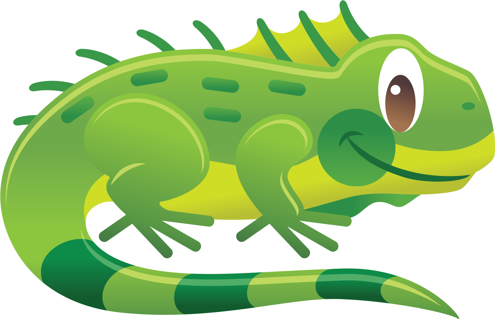 Png Royalty Free Chameleon Frames Illustrations Hd - Transparent Background Iguana Clipart (2048x1152), Png Download