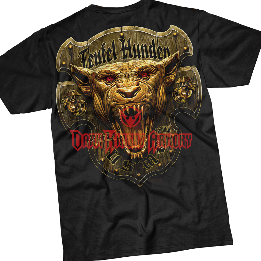 Devil Dog Usmc Shirt (850x850), Png Download