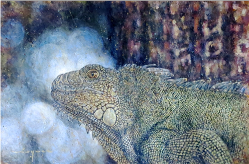 Iquana - Green Iguana (500x500), Png Download