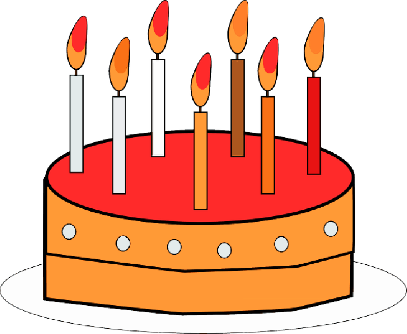 Mb Image/png - Birthday Cake Clip Art (800x656), Png Download
