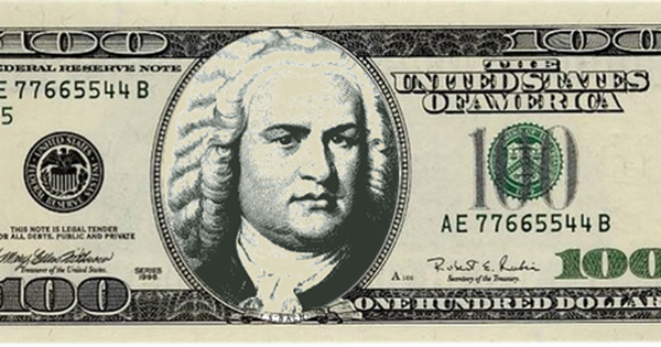 Steve Jobs Dollar Bill (600x315), Png Download