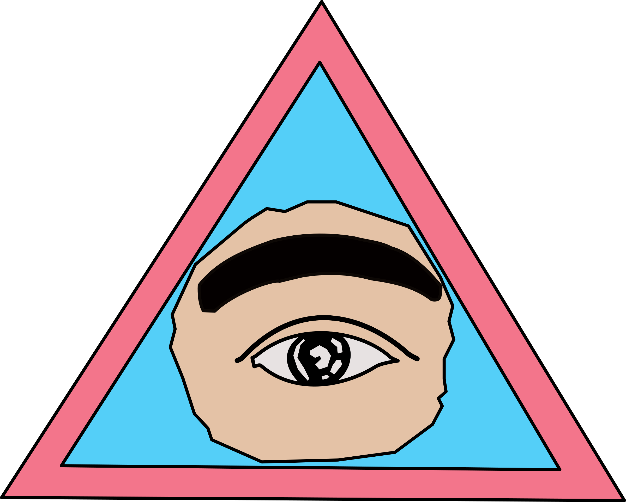 Caodaism Symbol Religion Googly Eyes - Religions Of Vietnam (935x750), Png Download