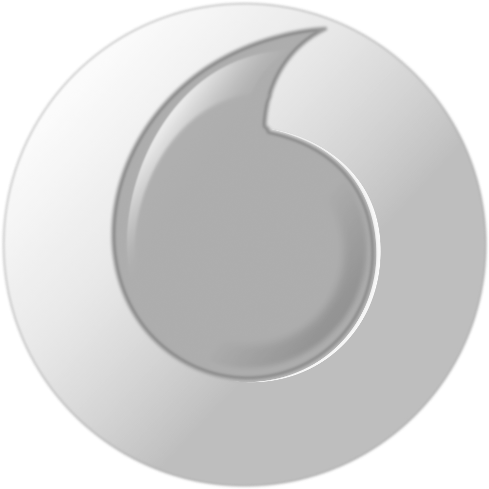 Vodafone 9th St - Circle (1024x1024), Png Download
