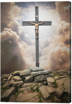 Personalized Fashion Jesus Christ On The Cross. Auto (400x400), Png Download