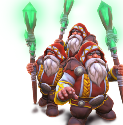Dwarf Shaman Image - Dwarf Shaman Orcs Must Die Unchained (400x405), Png Download