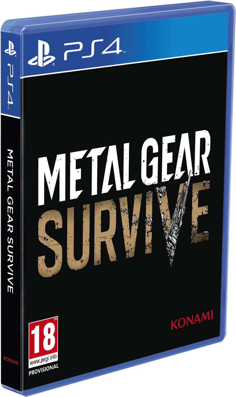 Metal Gear Survive Packshot Ps4 Pal - Metal Gear Survive (952x1474), Png Download