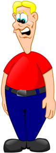 Worried People Clipart - Worried Person Standing Clipart (216x594), Png Download