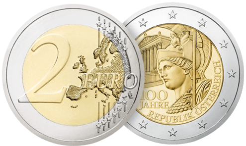 2 Euro Coins - 2 Euro Coin New Coin (495x295), Png Download