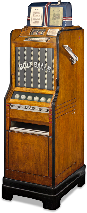 Jennings Golfa-rola Golf Ball Vendor Slot Machine - Jukebox (900x900), Png Download