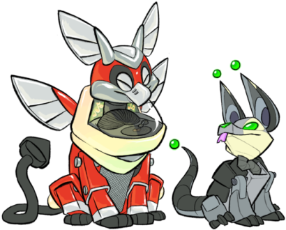 They Both Work On The Recreation Deck Of The Virtupets - Love (500x400), Png Download