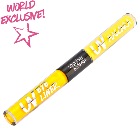 2 In 1 Uv Eyeliner & Mascara - Writing Implement (570x570), Png Download