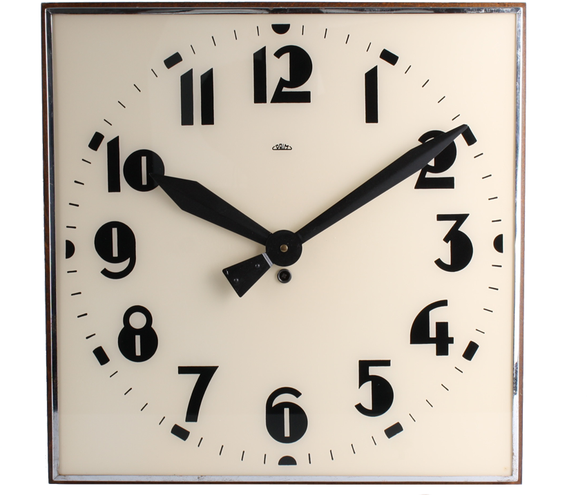 Prim Wall Clock - Wall Clocks (1000x731), Png Download