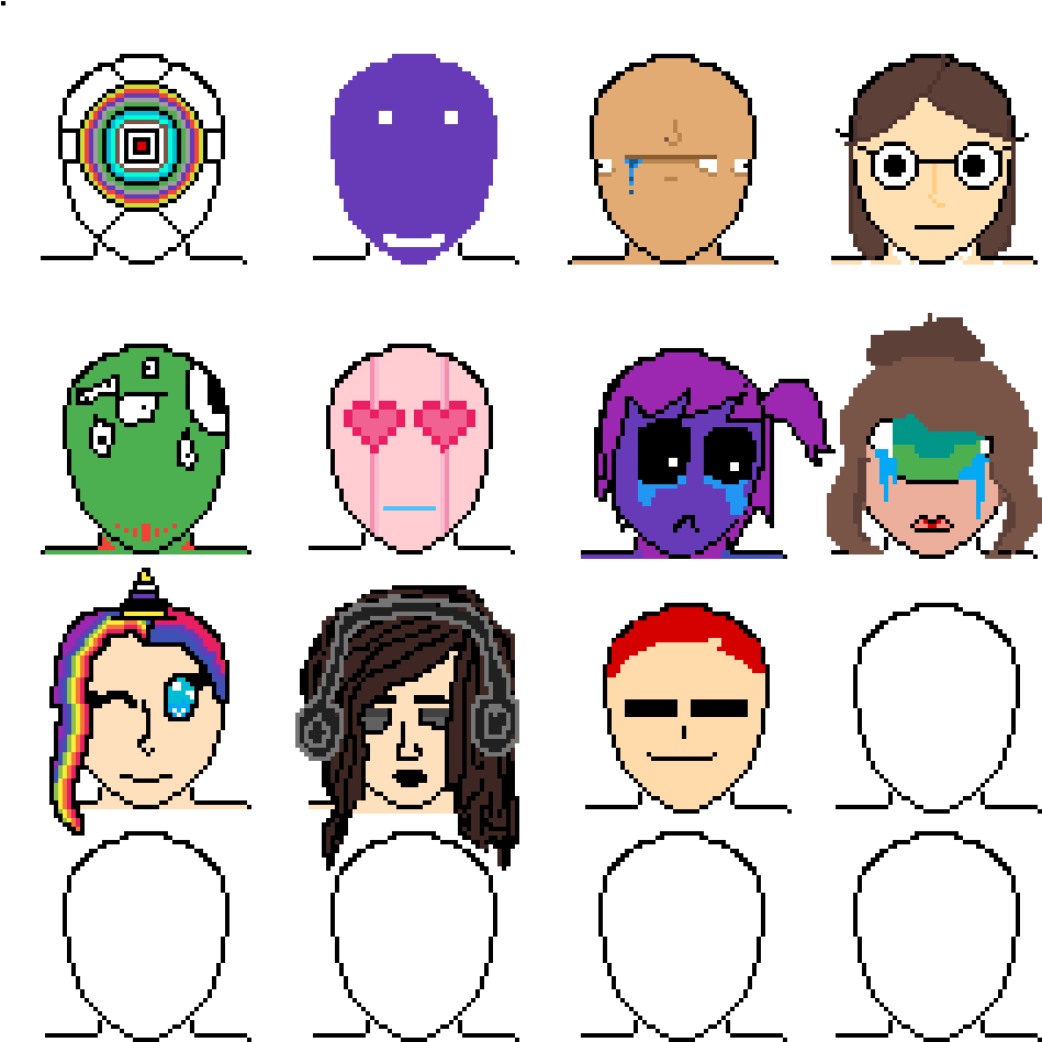 Make A Face (1000x1000), Png Download