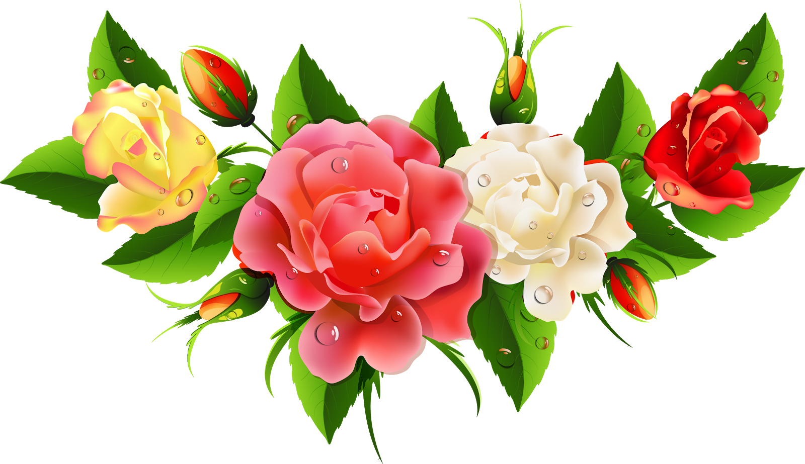 Bonitos Esquineros De Flores Para Fotos - Png Border Flower Design (1600x923), Png Download