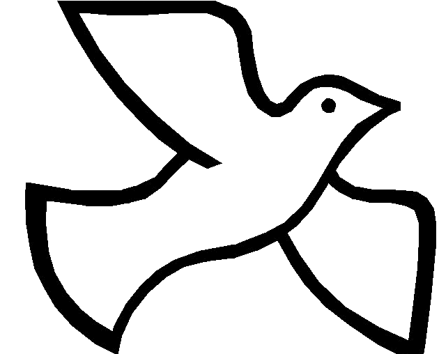 Dove Logo - Holy Spirit Dove (653x507), Png Download