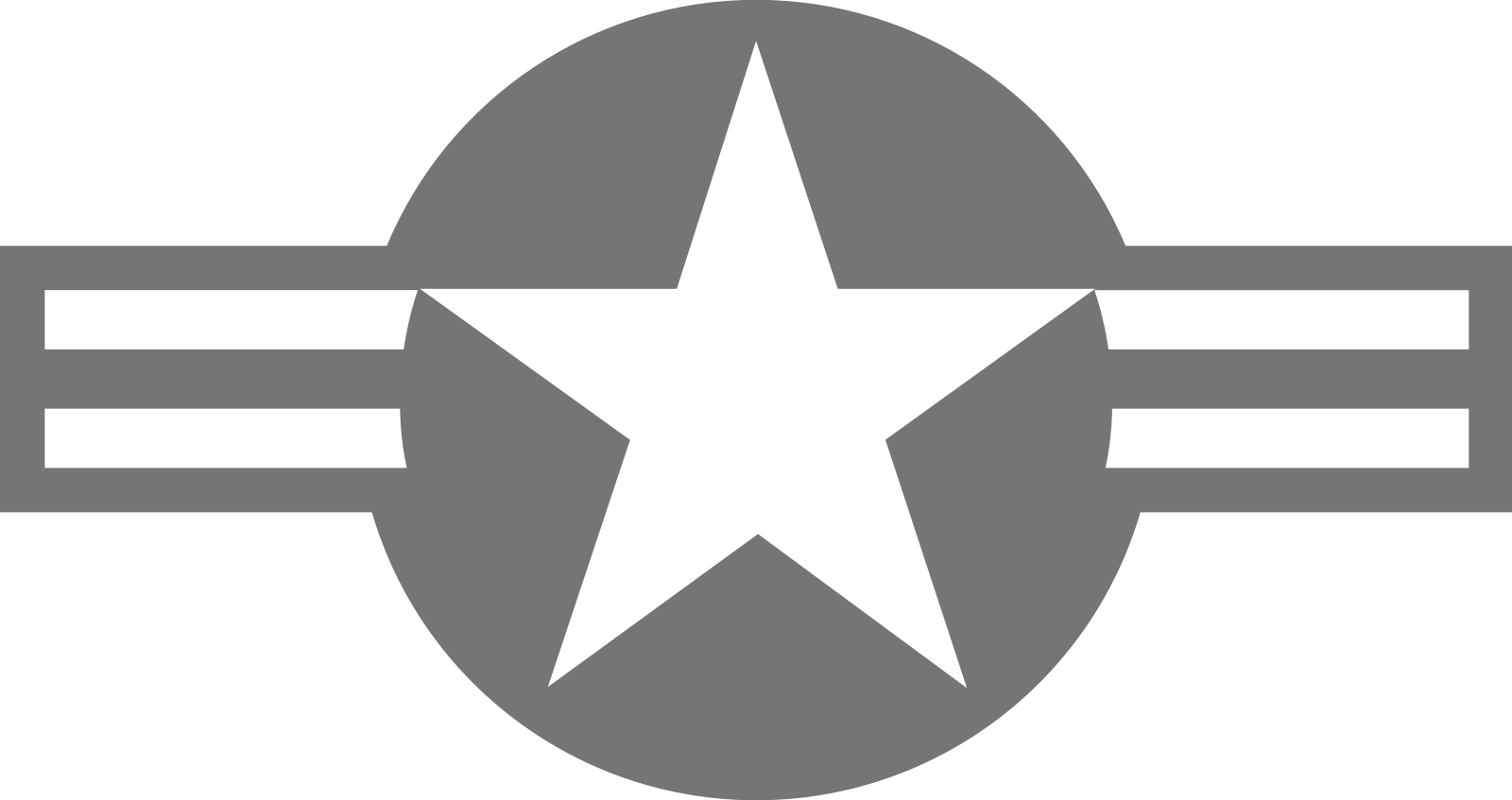 Army Star Svg - Logo Usa Air Force (1600x847), Png Download