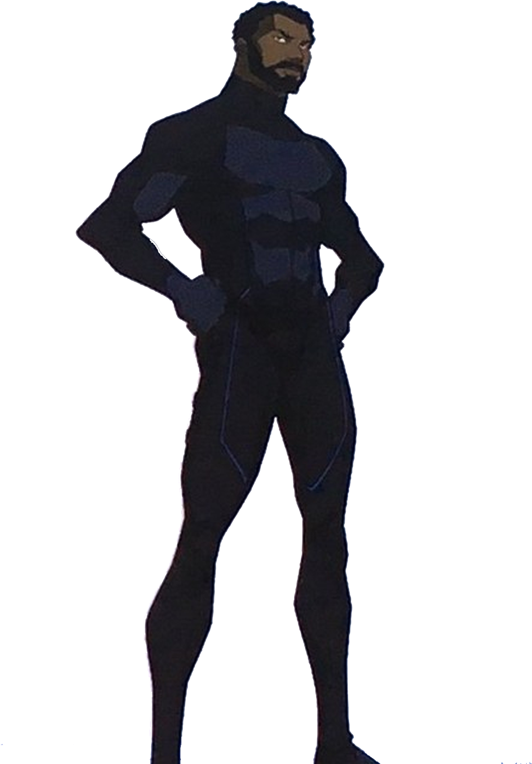 Black Lightning, Young Justice, Justice League, Dc - Young Justice Outsiders Cyborg (1140x1568), Png Download
