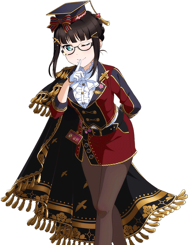 Dia Kurosawa Sticker - Cartoon (1024x1024), Png Download
