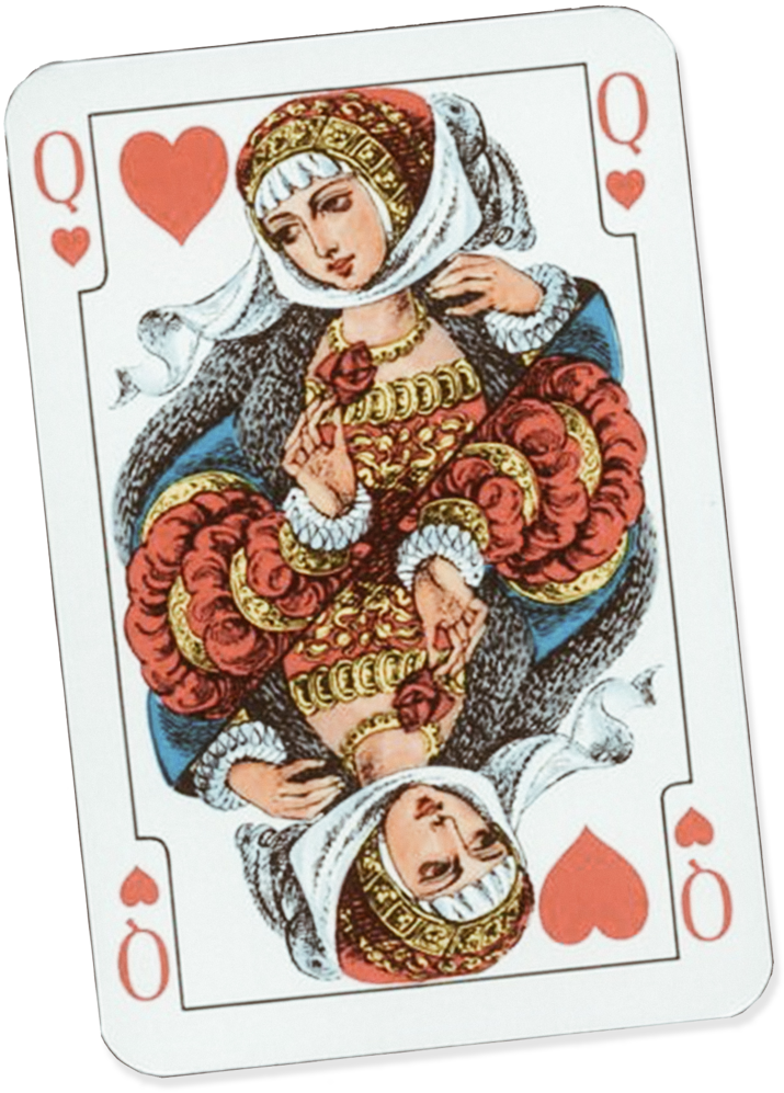 Queen Of Hearts Saint Rose - Cartoon (1000x1000), Png Download