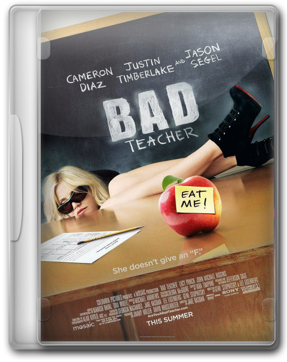 Bad Teacher - Bad Teacher Movie Poster (571x720), Png Download