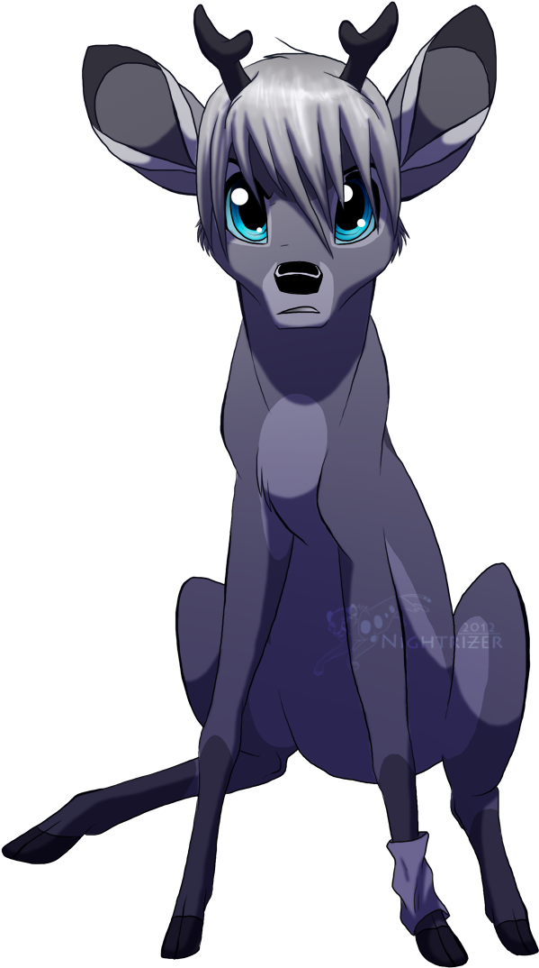Bambi Clipart Vintage - Bambi Riku (692x1100), Png Download