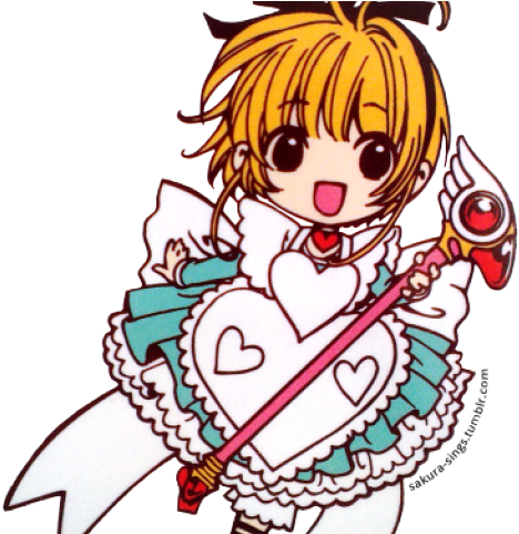 Anime Girl Clipart Bear - Sakura Card Captor Whats (640x480), Png Download