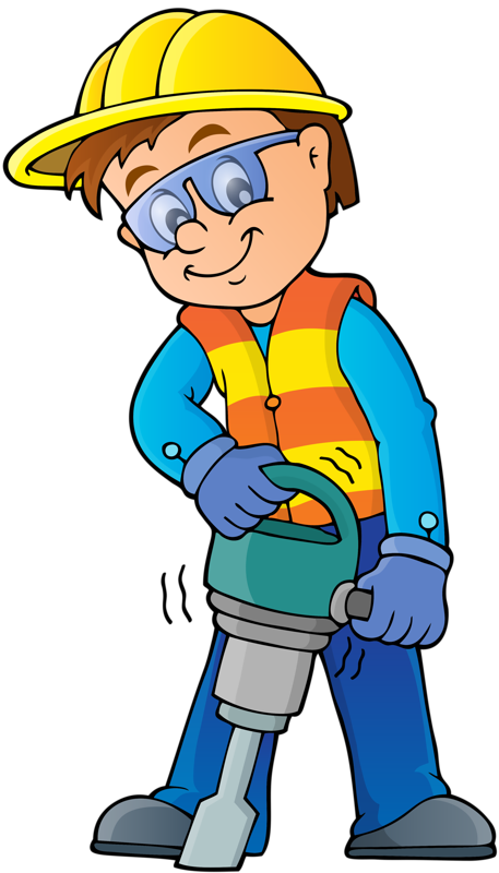 Фото, Автор Soloveika На Яндекс - Construction Worker Clipart (457x800), Png Download