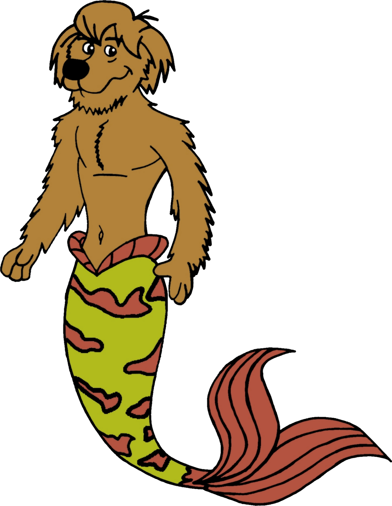 Shaggy Rodgers Newfoundland Merdog By Augiedoggie Fan - Illustration (1280x1654), Png Download