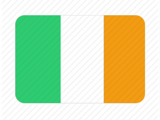 Ireland Flag Icon Png (640x480), Png Download