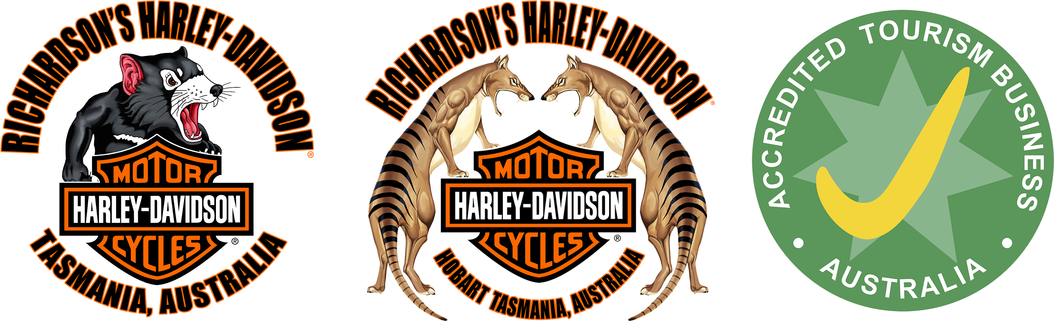 H D Richardson's Harley Davidson<sup>®</sup> - Harley Davidson (3508x1488), Png Download