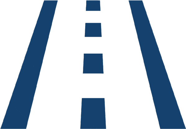 Safer Roads Partnership - Road Icon Blue Png (612x612), Png Download