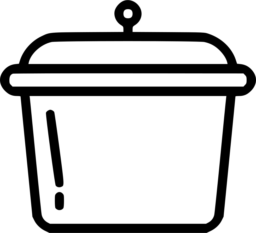 Pressure Cokker Pot Pan Tableware Cook Svg Png Icon - Free Clipart Pressure Cooker (980x892), Png Download