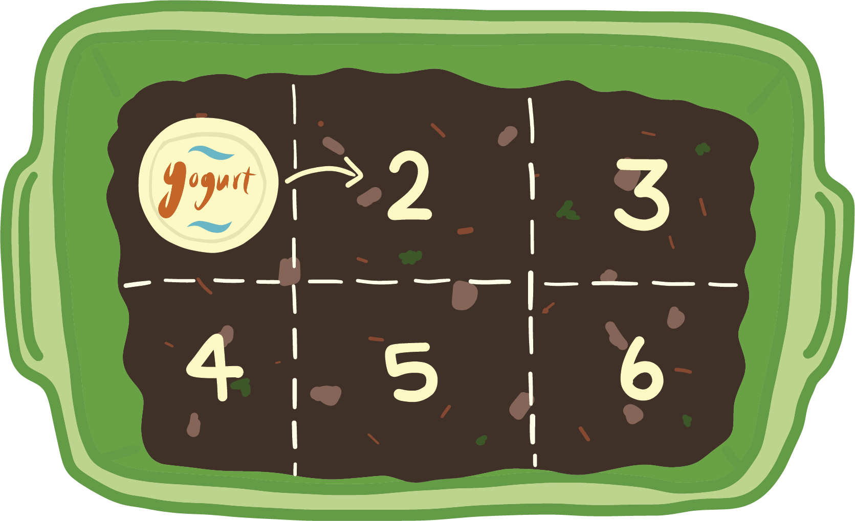 Tips For Feeding Your Vermicompost Worms - Illustration (1671x1019), Png Download