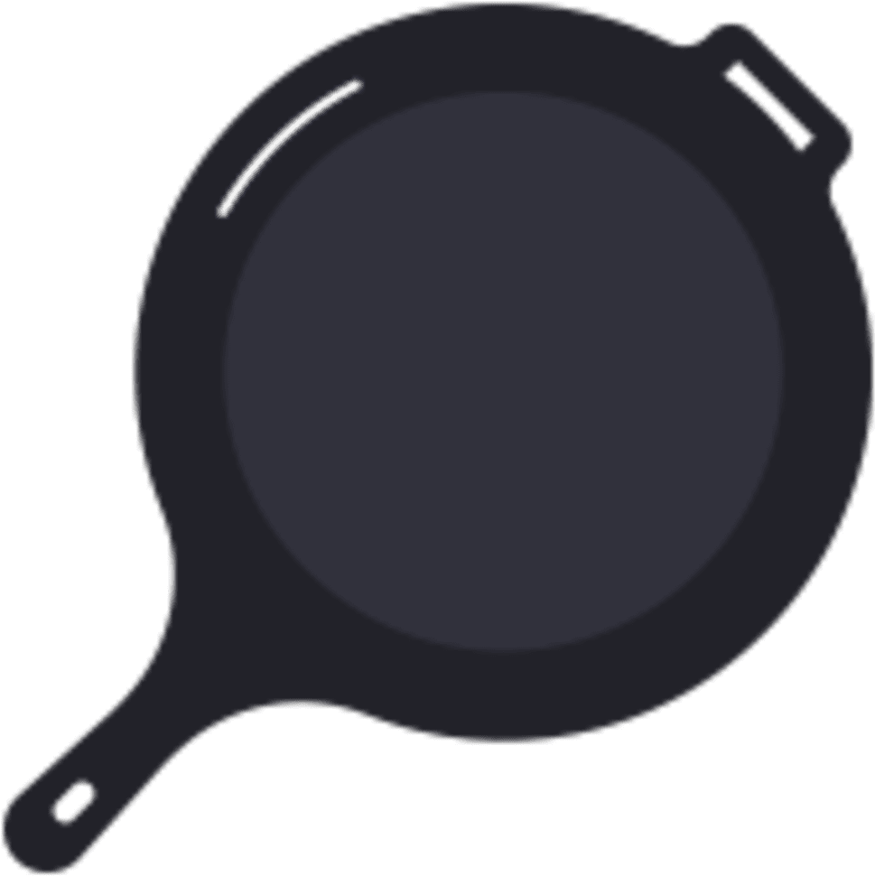 Non Stick Icon - Sauté Pan (1440x1440), Png Download