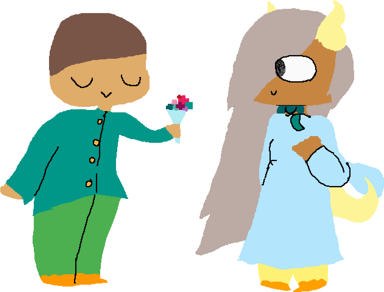 This Took Me 2 Days To Make - Cartoon (1400x1000), Png Download