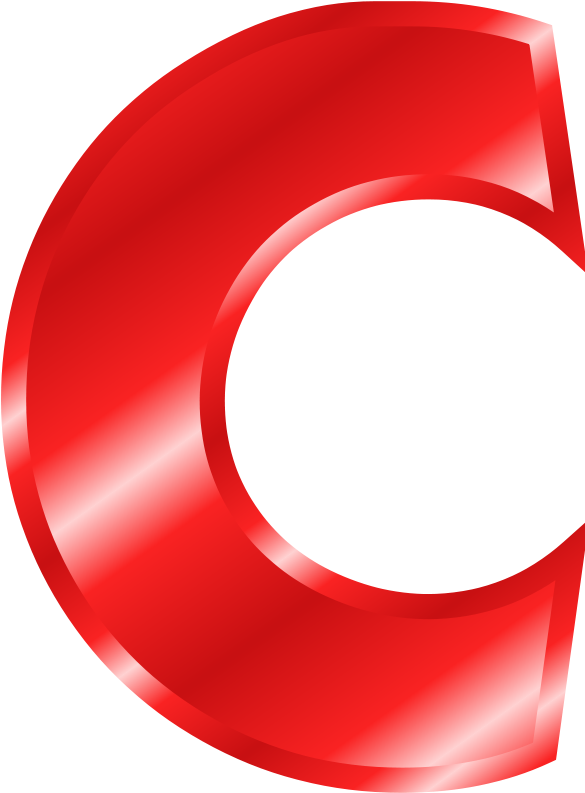 Letra C Png (584x800), Png Download