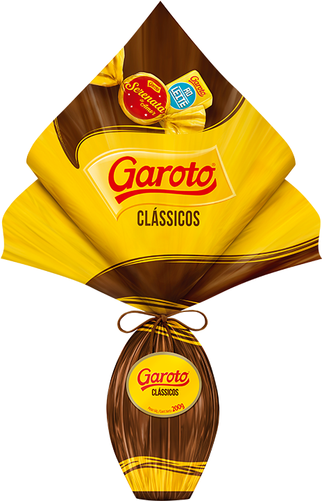 Ovo De Páscoa Garoto Clássicos - Ovo De Pascoa Garoto Ao Leite (700x720), Png Download