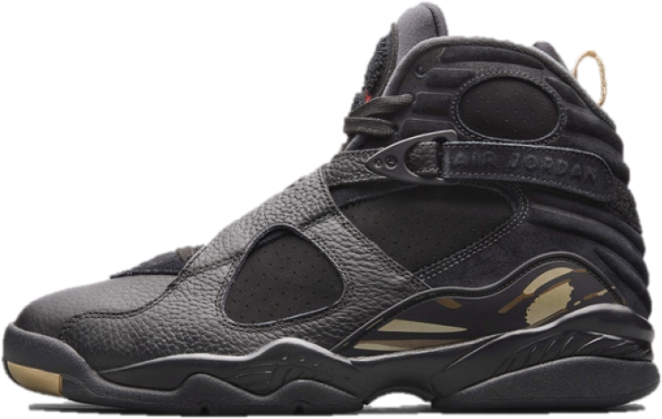 Air Jordan 8 Ovo Black - Drake Ovo Shoes (1024x1024), Png Download